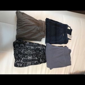 4 assort of leggings